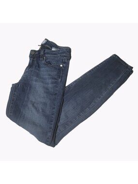 Paige Verdugo Ankle Jeans Womens Size 26 Skinny Low Rise Medium Wash Denim Pants